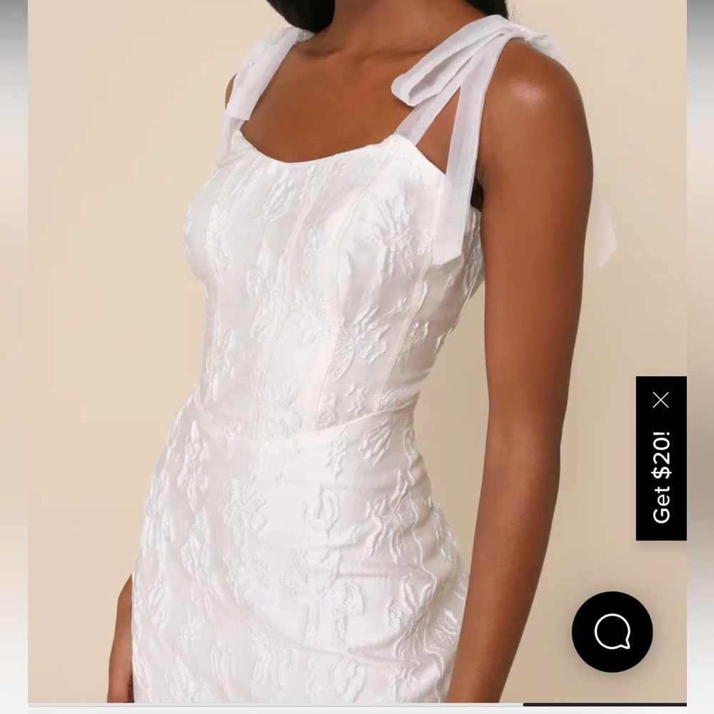 White dress